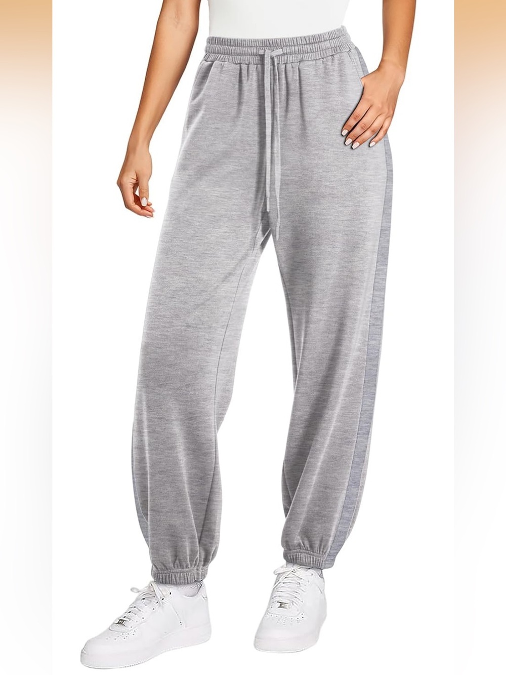 Women’s Gray Jogger Sweatpants